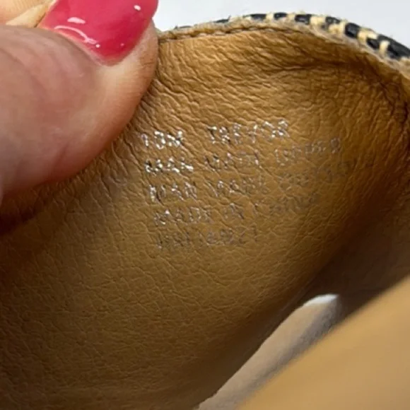 Tommy Bahama, Trevor, Women’s Sandals, Tweed, 10M, pre-owned - Picture 11 of 11